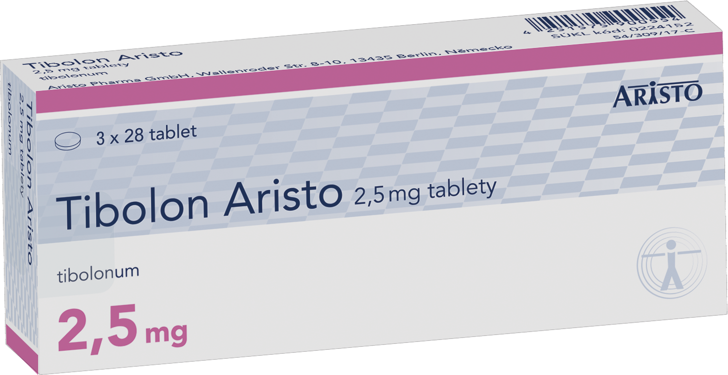 Tibolon Aristo 2,5 mg
